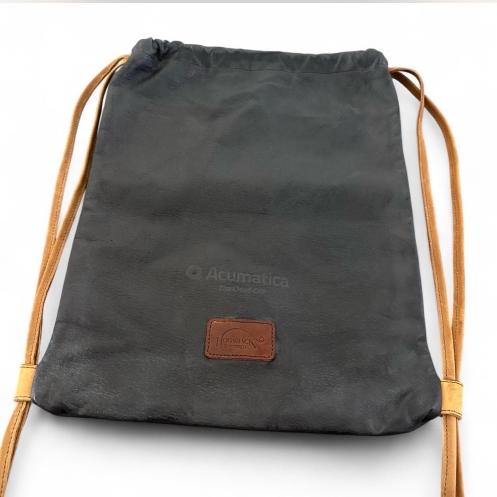 Hogsback‎ Leather Co Drawstring Backpack